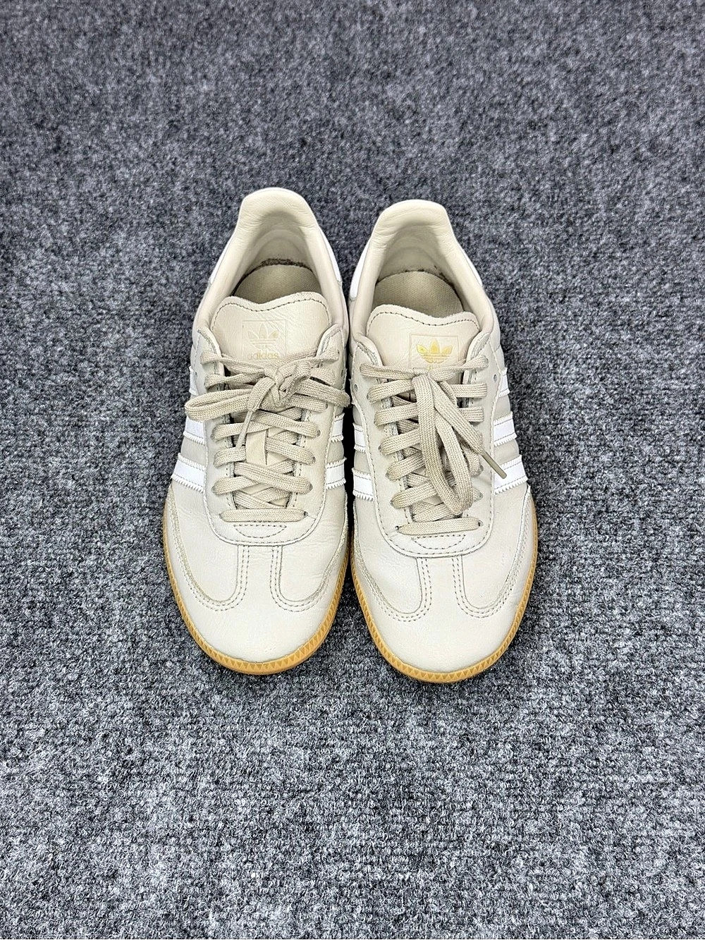 adidas Samba OG Sneakers White & Yellow US 5.5